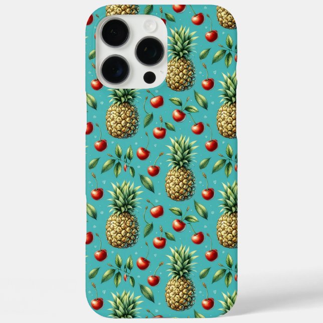 Pineapple Cherry Bliss Case-Mate iPhone Case (Back)