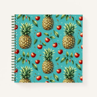 Pineapple Cherry Bliss Notebook