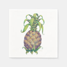 Pineapple Cocktail Napkins