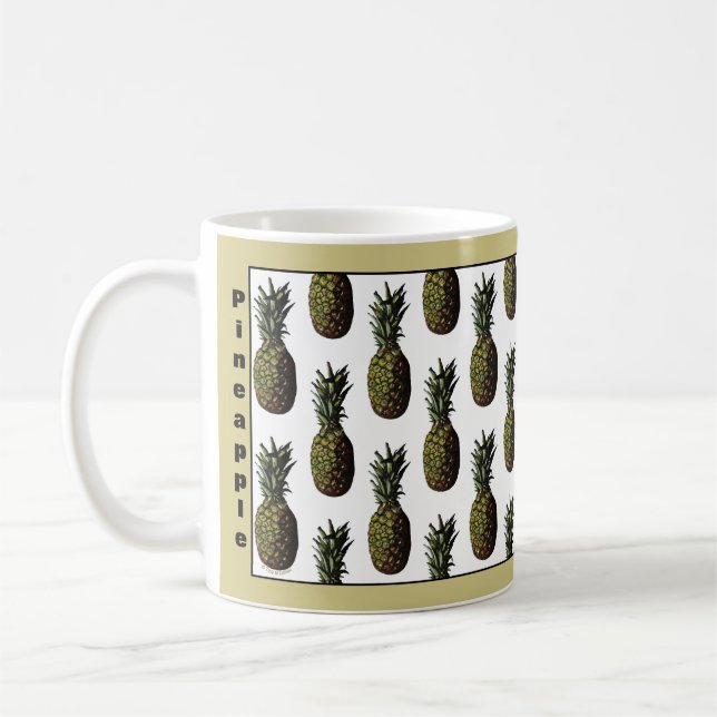 Pineapple Coffee Mug (Left)