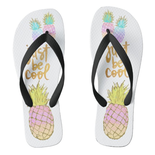 Pineapple Cool Thongs (Footbed)