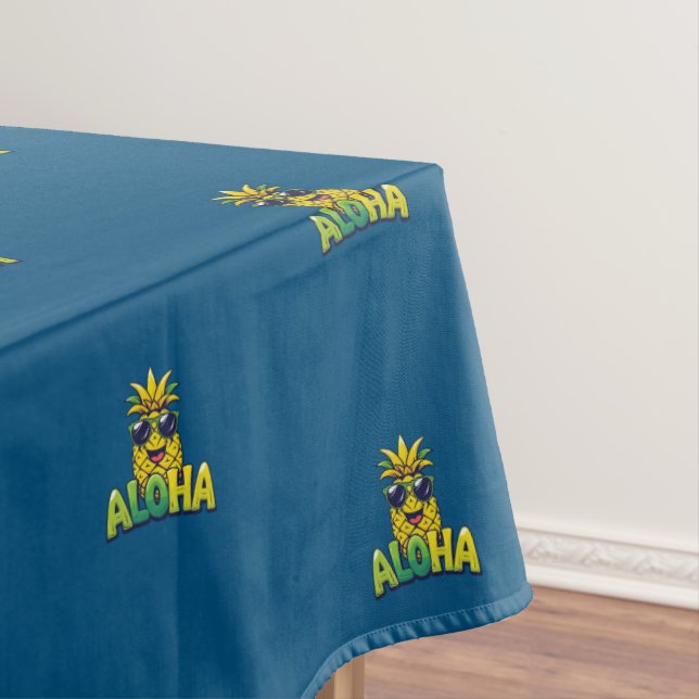 Pineapple Cotton Tablecloth from Aloha Collection (In Situ)