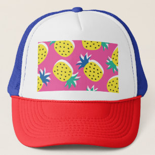 Pineapple Crazy Colours: Childish Pop-Art. Trucker Hat