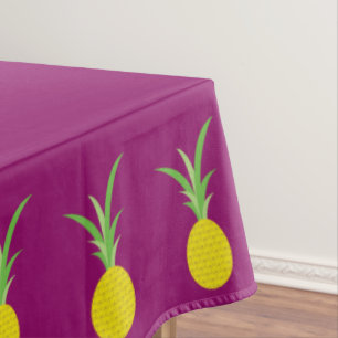 Pineapple Cute Kid's Birthday Party Summer Tablecloth