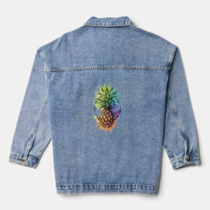 Pineapple Denim Jacket