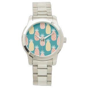 Pineapple Doodle Pattern Watch