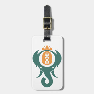 Pineapple Elephant Luggage Tag
