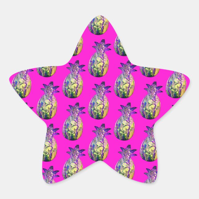 Pineapple Express Star Sticker (Front)