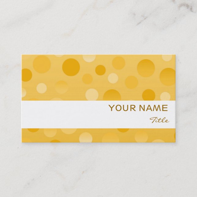 Pineapple Fizz business white stripe card template (Front)