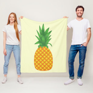 Pineapple Fleece Blanket