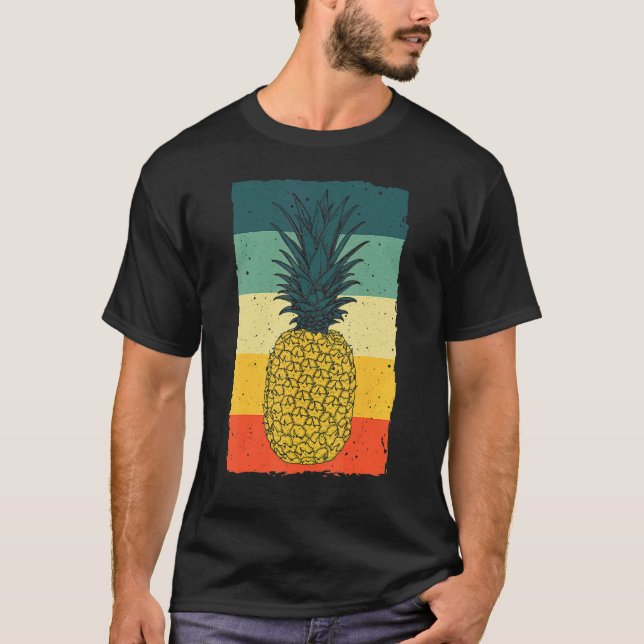 Pineapple For Men Women Pineapple Hawaiian Summer T-Shirt (Front)