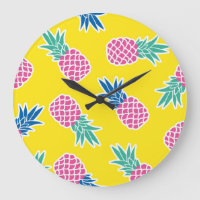 Pineapple Frenzy: Bright Cartoon Vintage.