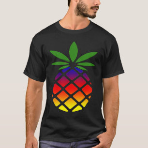Pineapple Fruit Aloha Beaches Hawaii Hawaiian T-Shirt