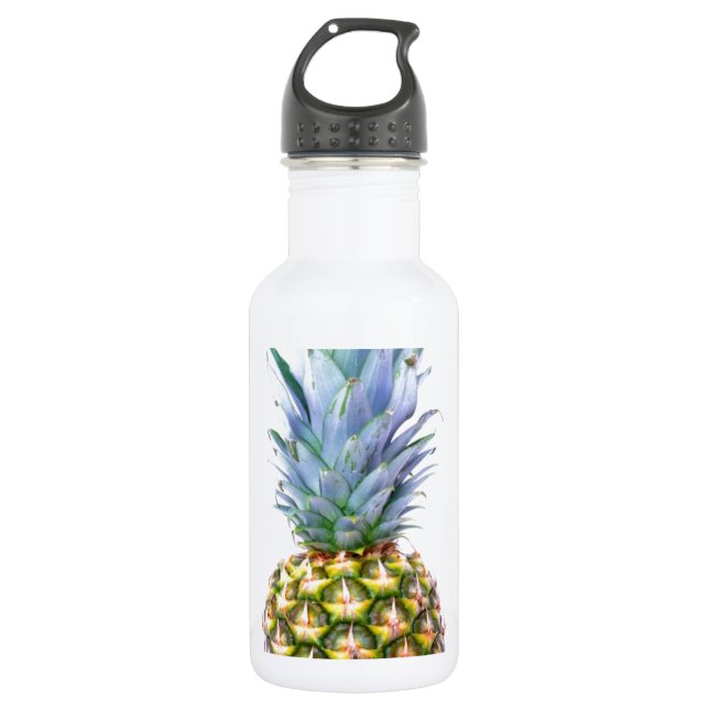 Pineapple Fruit Beach Dessert Colourful Tropical 532 Ml Water Bottle (Front)