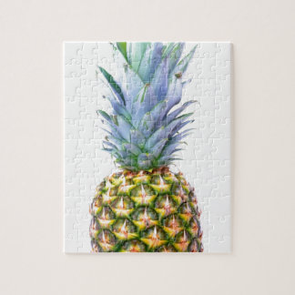 Pineapple Fruit Beach Dessert Colourful Tropical Jigsaw Puzzle