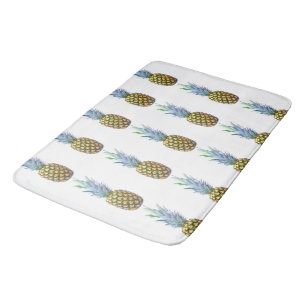 Pineapple Fruit Beach Dessert Destiny Destiny's Bath Mat