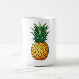 Pineapple fruit coffee mug