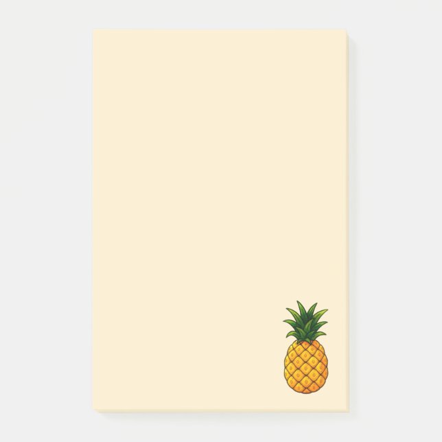 Pineapple - Fruit Collection - Post-it Notes (Front)