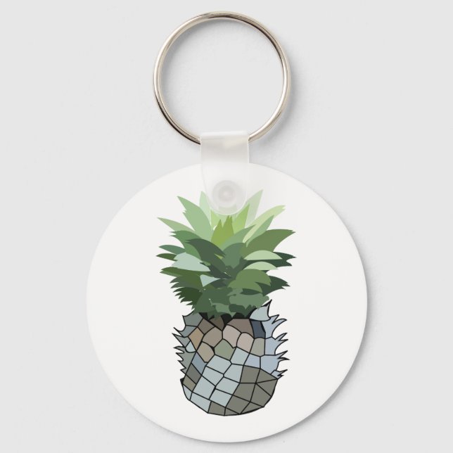 Pineapple Fruit Cute Ananas  Key Ring (Front)