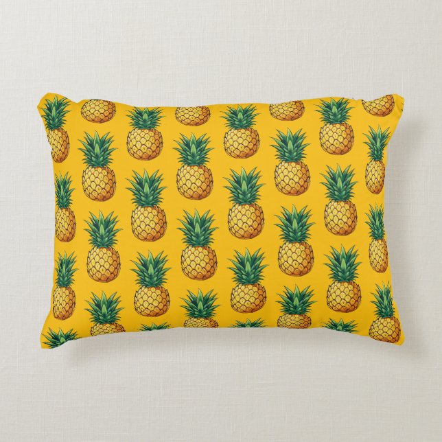 Pineapple fruit decorative cushion (Front)