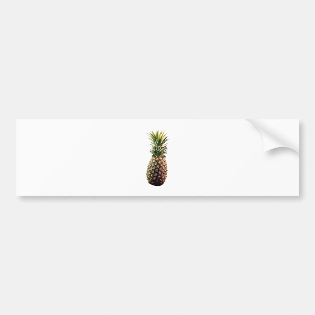 pineapple fruit fruit fruit bumper sticker (Front)