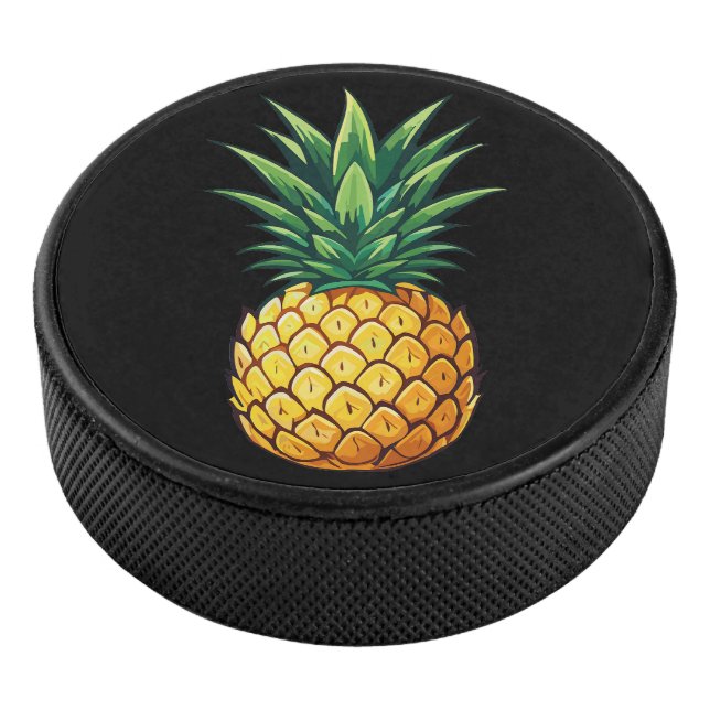 Pineapple fruit hockey puck (3/4)