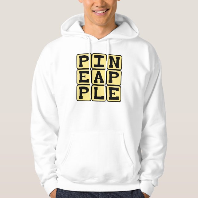 Pineapple, Fruit Hoodie (Front)