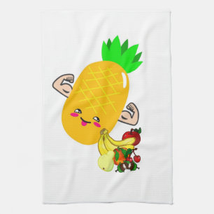 Pineapple Fruit  Kitchen Hand Towel