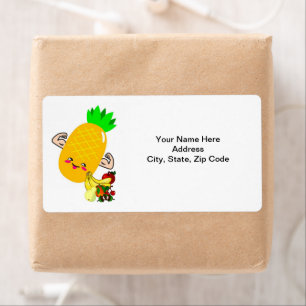 Pineapple Fruit  Labels