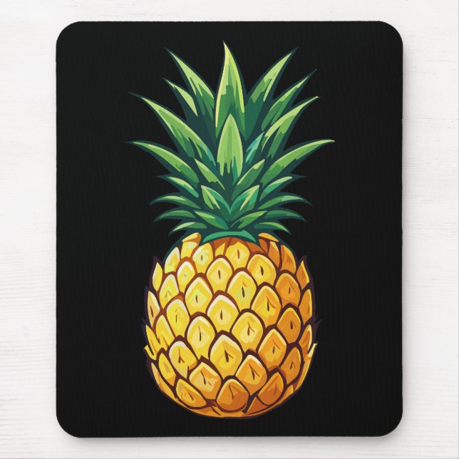 Pineapple fruit mouse pad (Front)