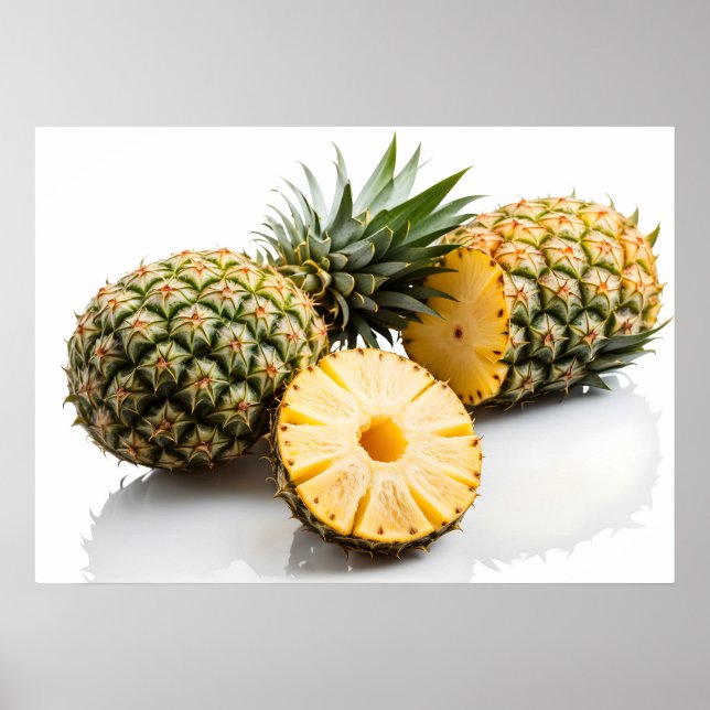 Pineapple fruit poster (Front)