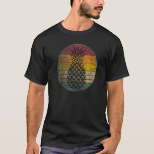 Pineapple Fruit Retro Style Vintage 70s 80s 90s T-Shirt