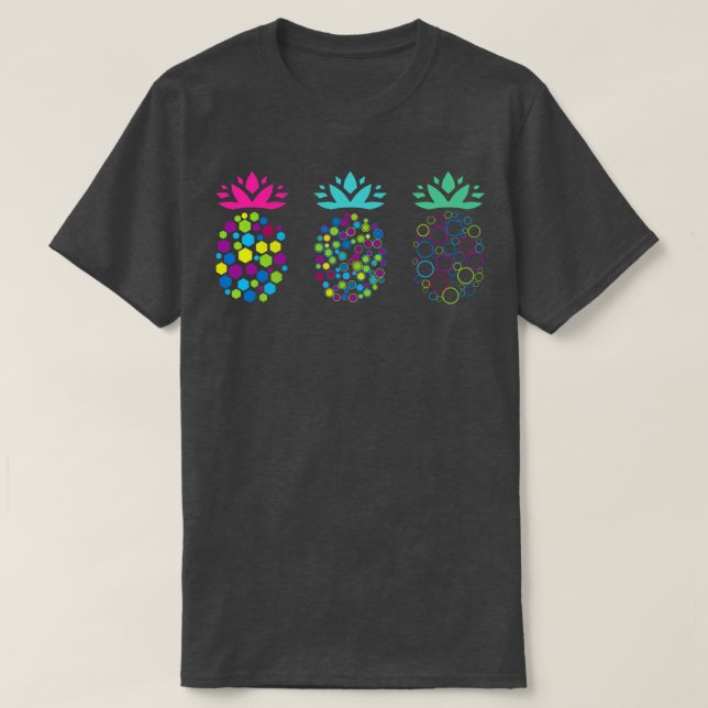 Pineapple Fruit Summer Vacation T-Shirt (Design Front)