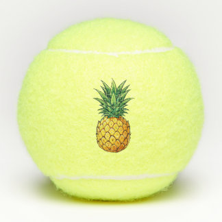 Pineapple fruit tennis balls
