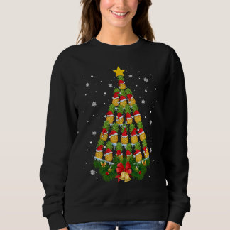 Pineapple Fruit  Xmas  Pineapple Christmas Tree Sweatshirt