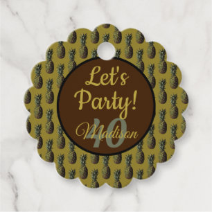 Pineapple Gift / Favour Tag