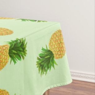 Pineapple Green Tablecloth