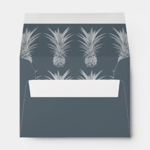Pineapple Grey Speciality Return Address Envelope