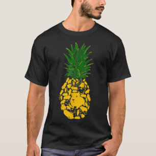 Pineapple Guinea Pigs Pineapple Shape Guinea Pig L T-Shirt