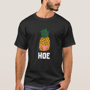 Pineapple Hawaiian Aloha Tropical Honolulu Women M T-Shirt