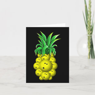 Pineapple Hawaiian Bowling T Shirt Aloha Beach Gif Card