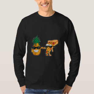 Pineapple Hawaiian Pizza Friends Forever Cool Food T-Shirt