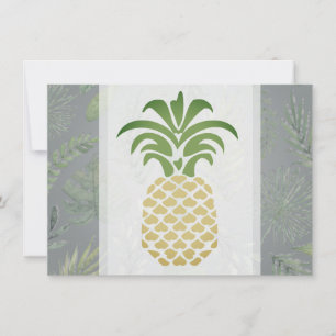 Pineapple Hearts Thank you Cards