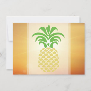 Pineapple Hearts Thank you Cards