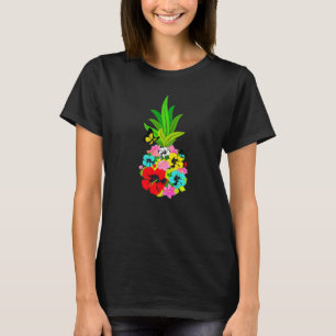 Pineapple I Flowers Blossoms I Fruit Fruity Summer T-Shirt