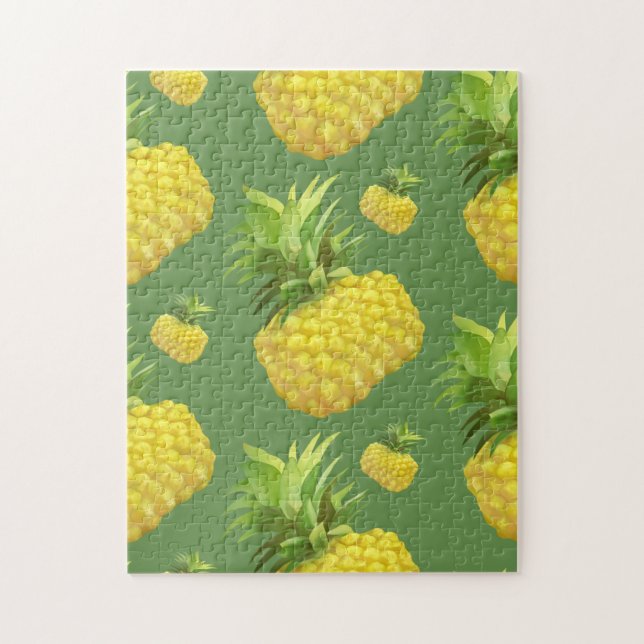 Pineapple Illustration Jigsaw Puzzle (Vertical)