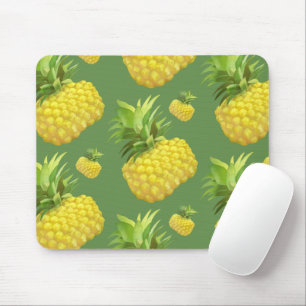 Pineapple Illustration Mouse Pad