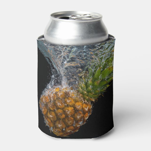 Pineapple in Water Can Cooler (Can Front)