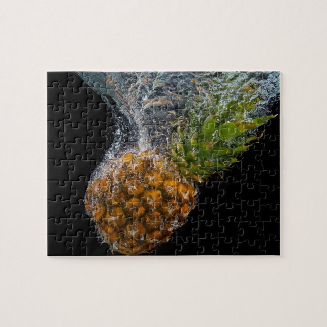 Pineapple in Water Jigsaw Puzzle (Horizontal)