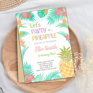 Pineapple Invitations